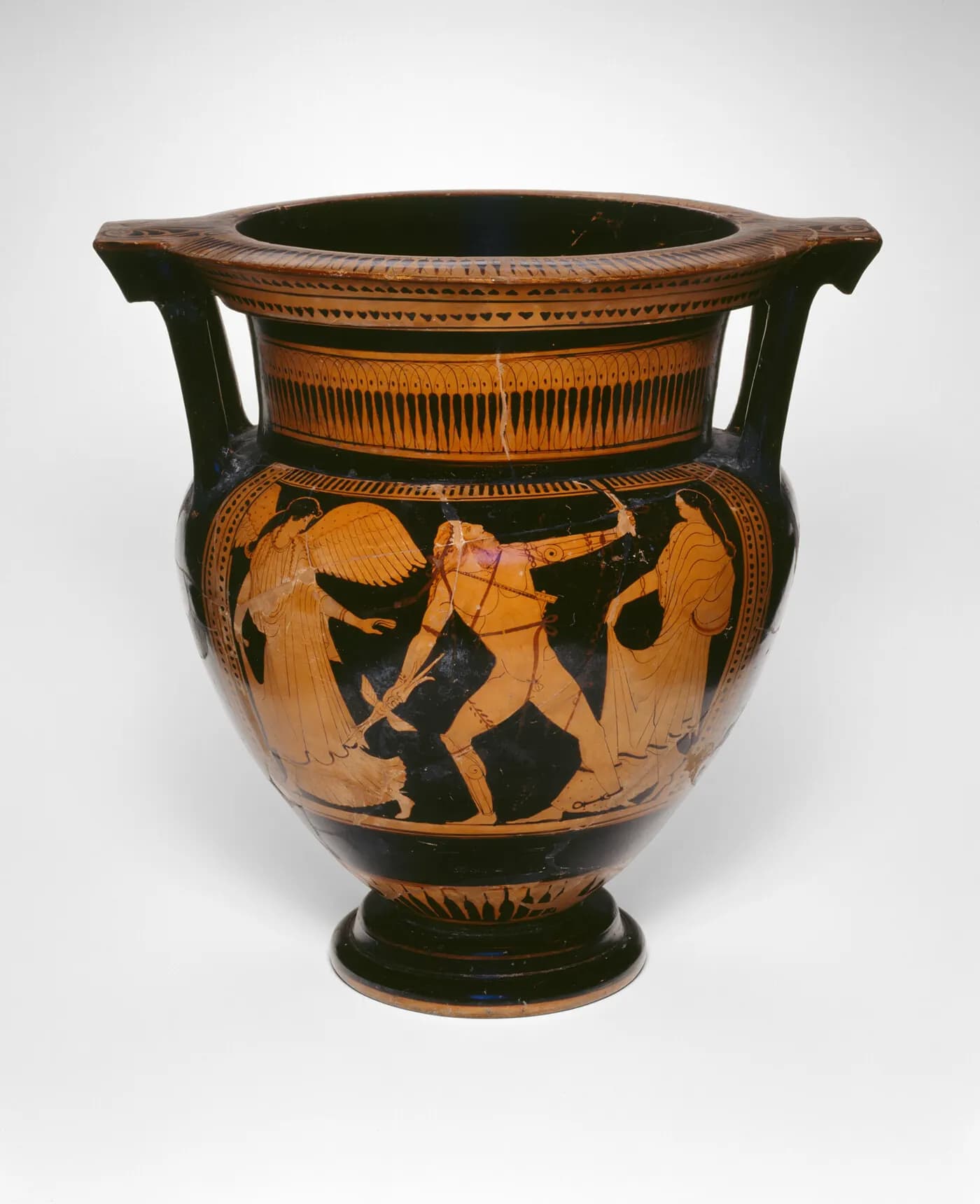 Museum work by Column-Krater (Mixing Bowl) by Ancient Greek