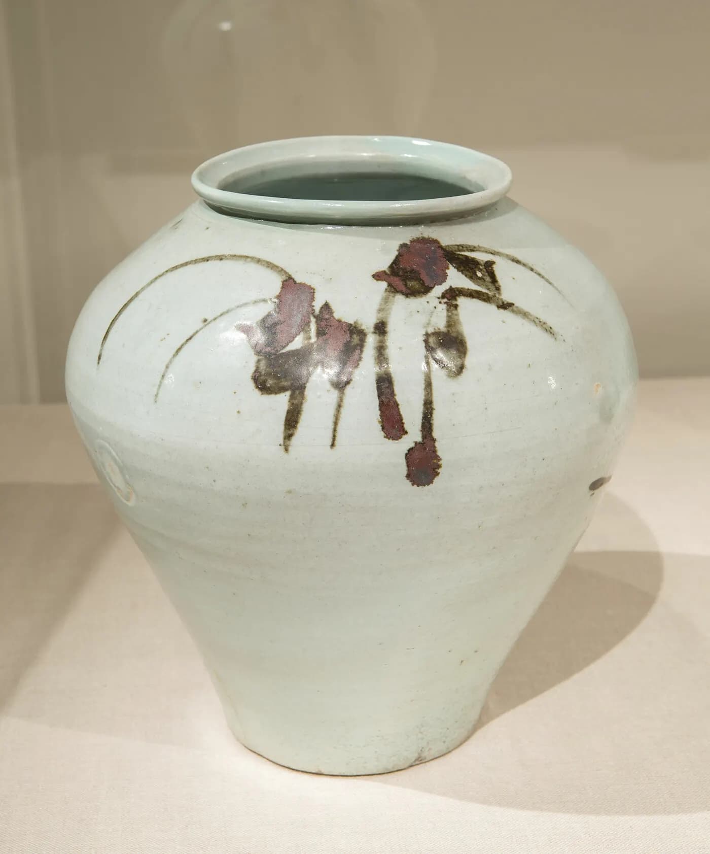 Museum work by Jar with Abstract Strokes by Unattributed